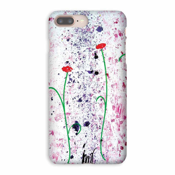 Designer Floral iPhone 8 Plus Case